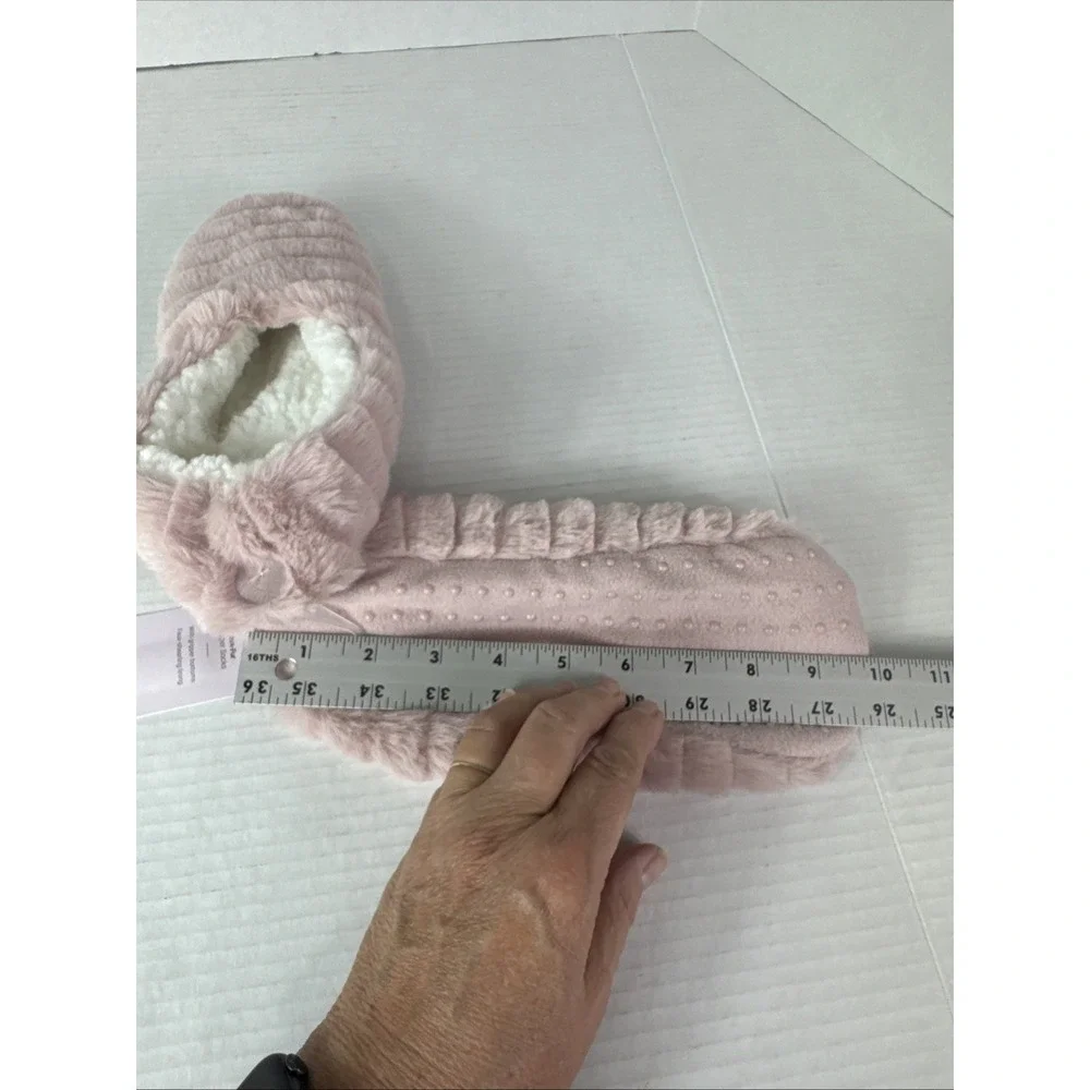 Auden Faux Fur Slipper Socks Light Pink‎ 0766